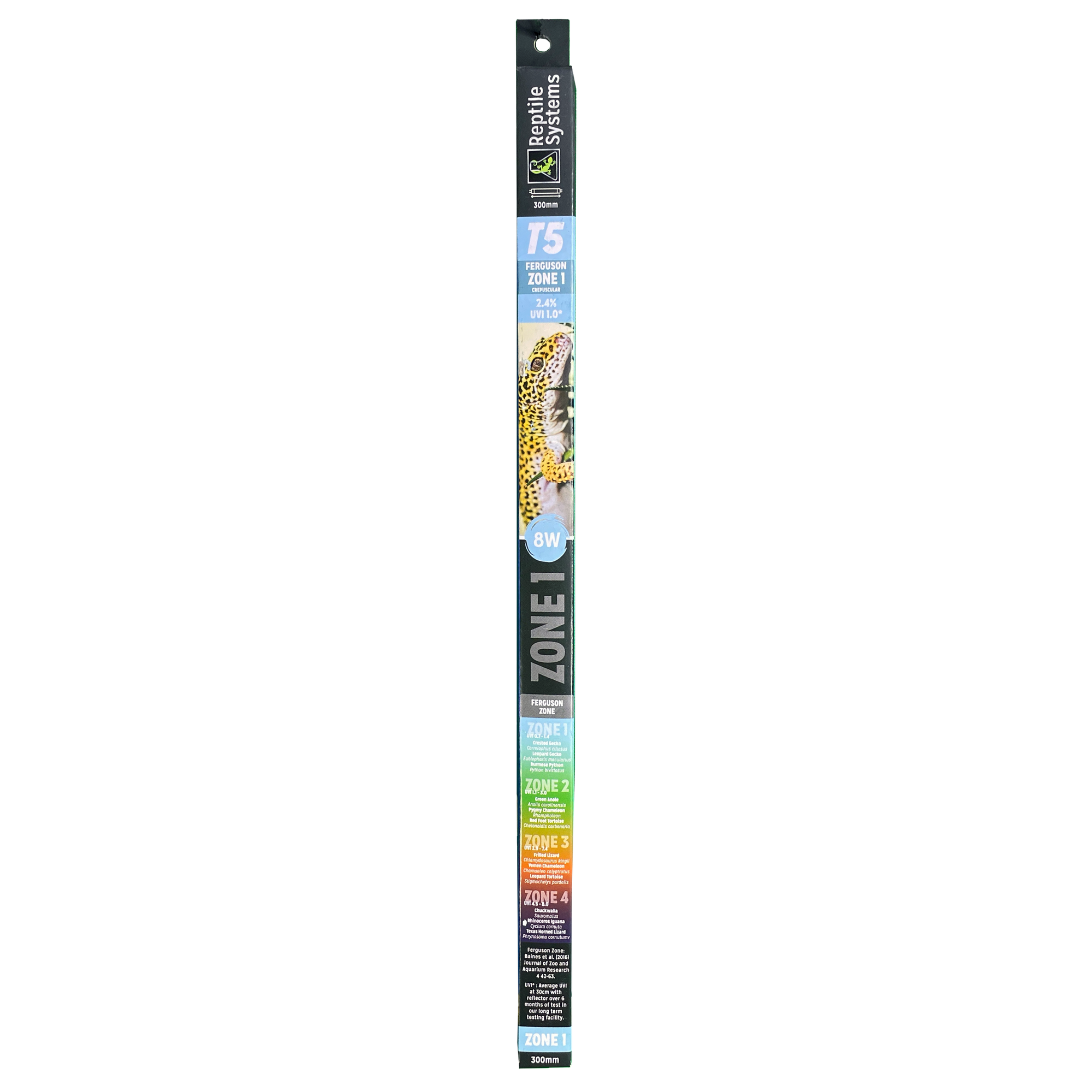Reptile Systems 2.4% UVB  - Zone 1 - T5 Bulb