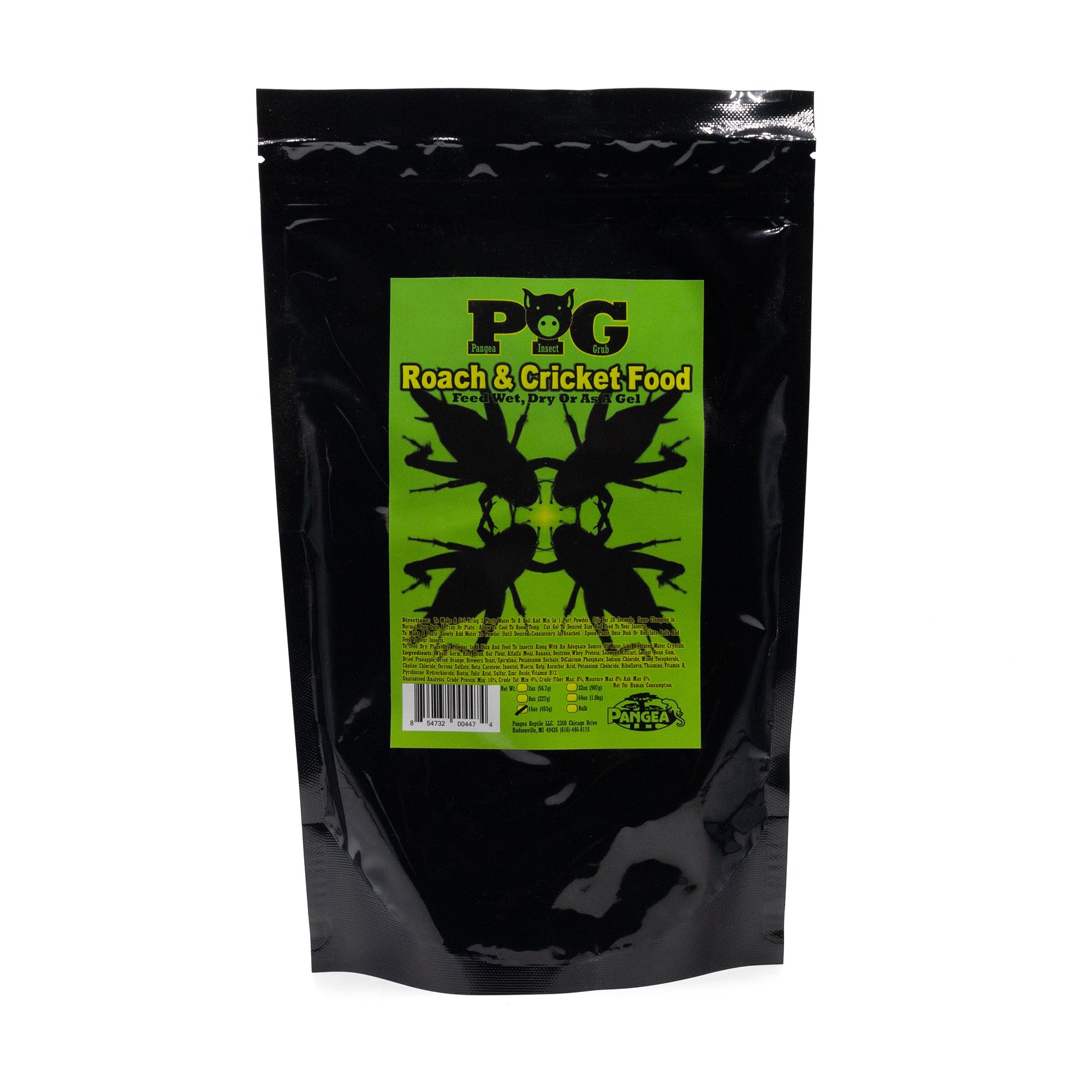 Pangea Roach & Cricket Food package.