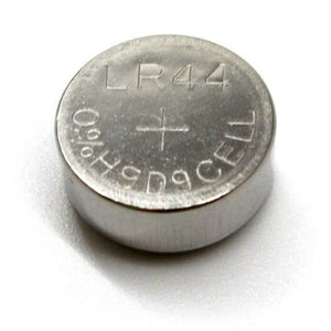 Pangea Temp & Humidity Gauge - LR44 battery close up.