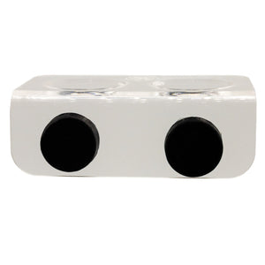 Pangea Magnetic Acrylic Ledge Small - viewed from the back.
