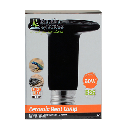 Reptile Systems Ceramic Heat Lamp 60w