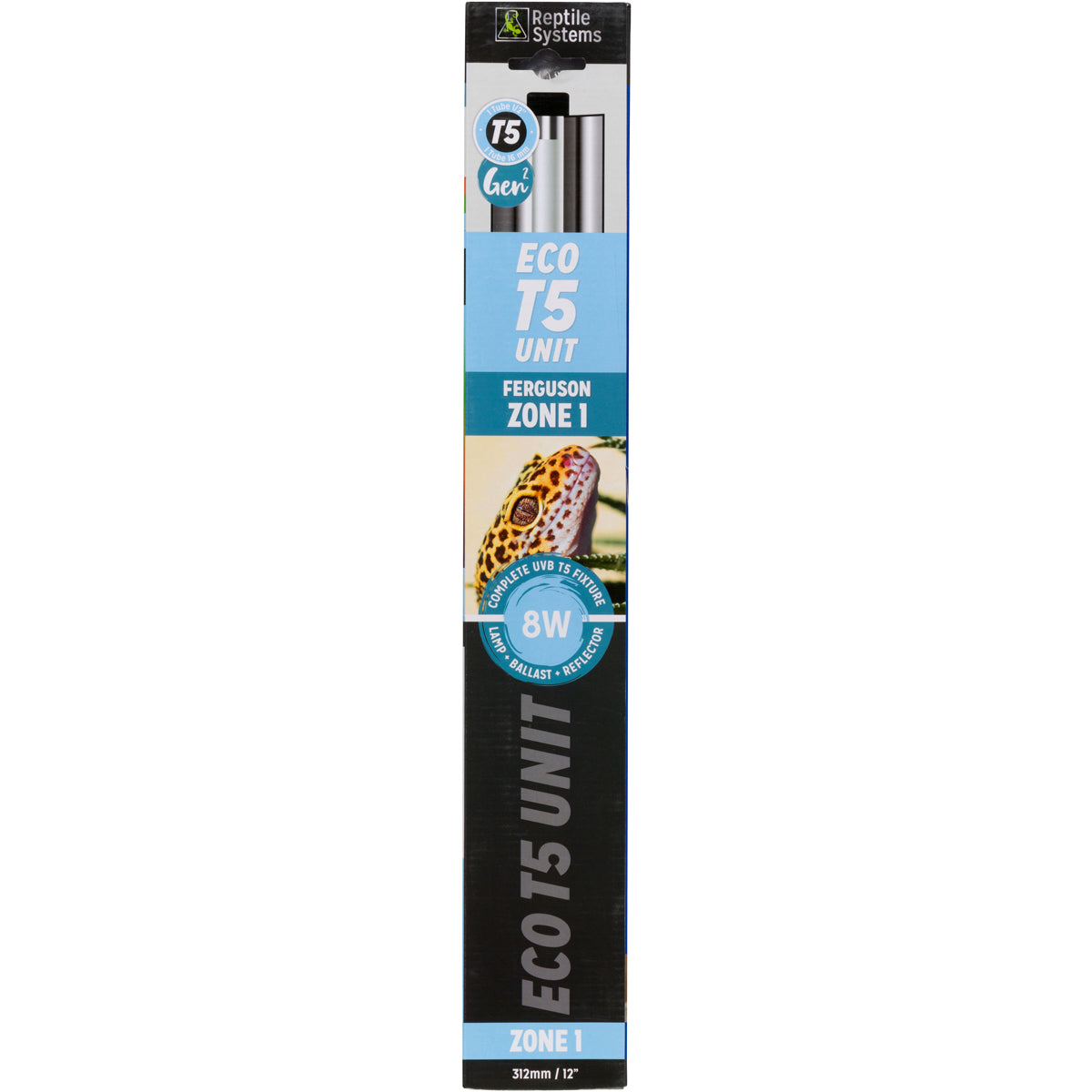 Reptile Systems Eco Pro T5 Fixture - 2.4% UVB - Zone 1