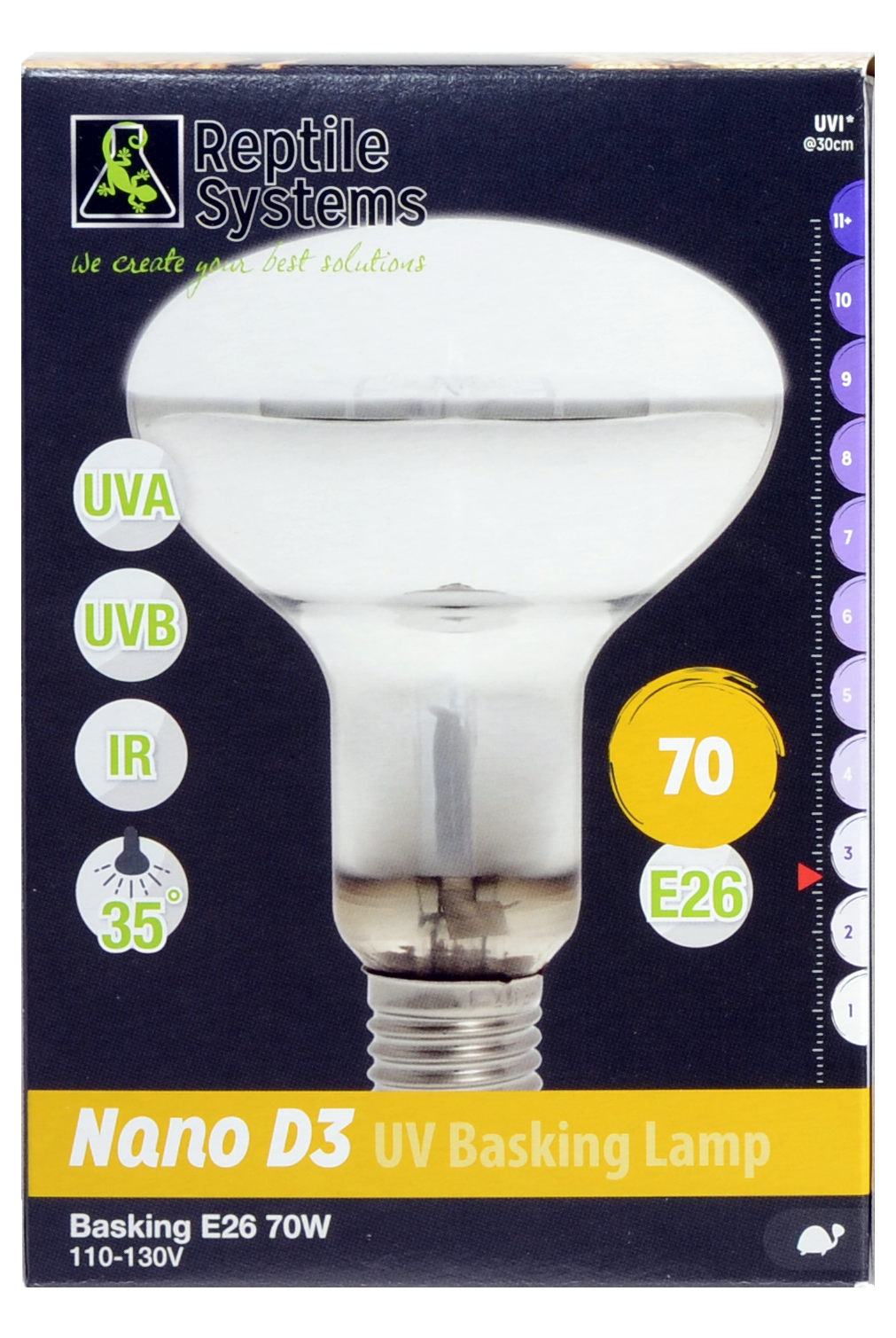 Reptile Systems D3 UV Basking Lamp 