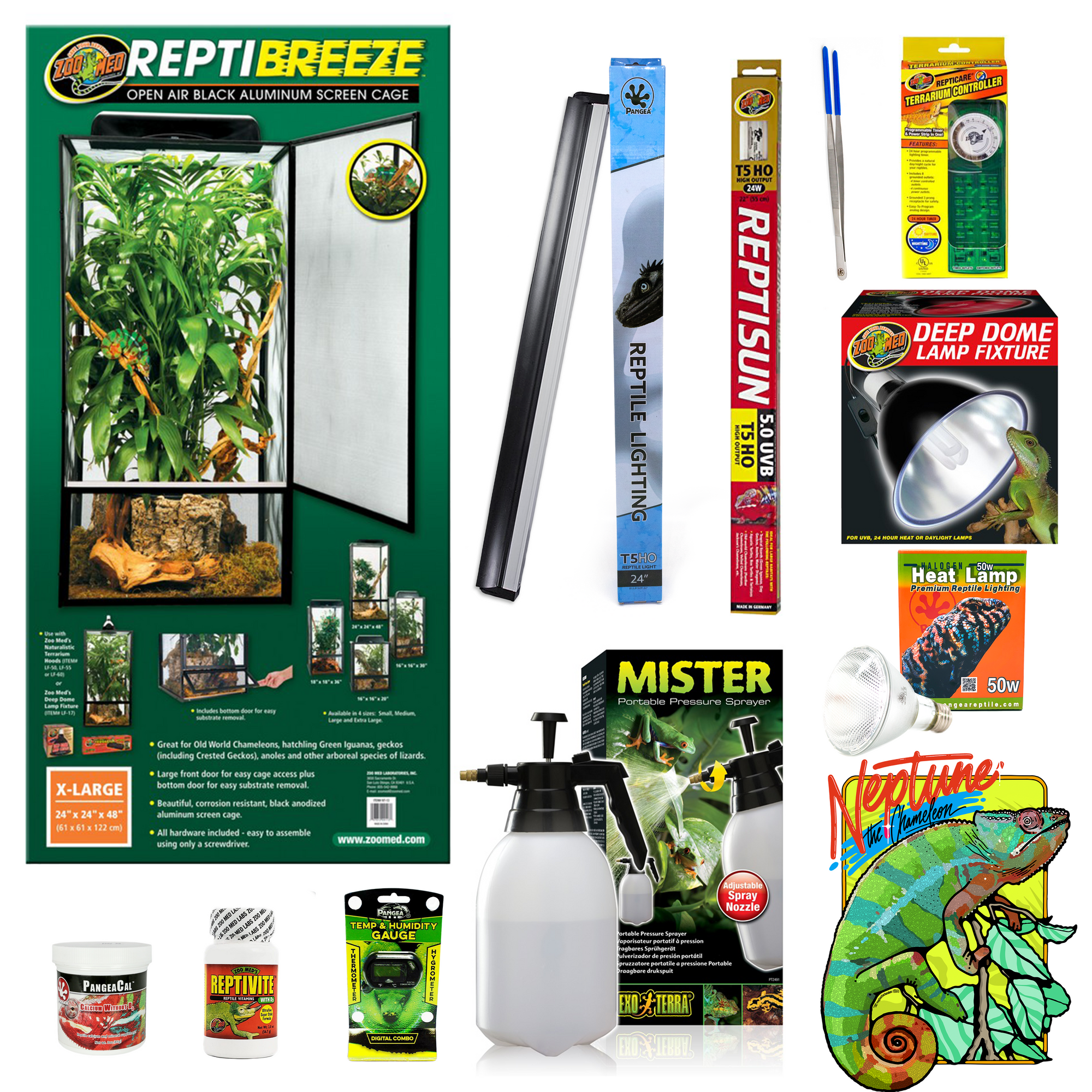 Basic Chameleon Kit by Neptune the Chameleon